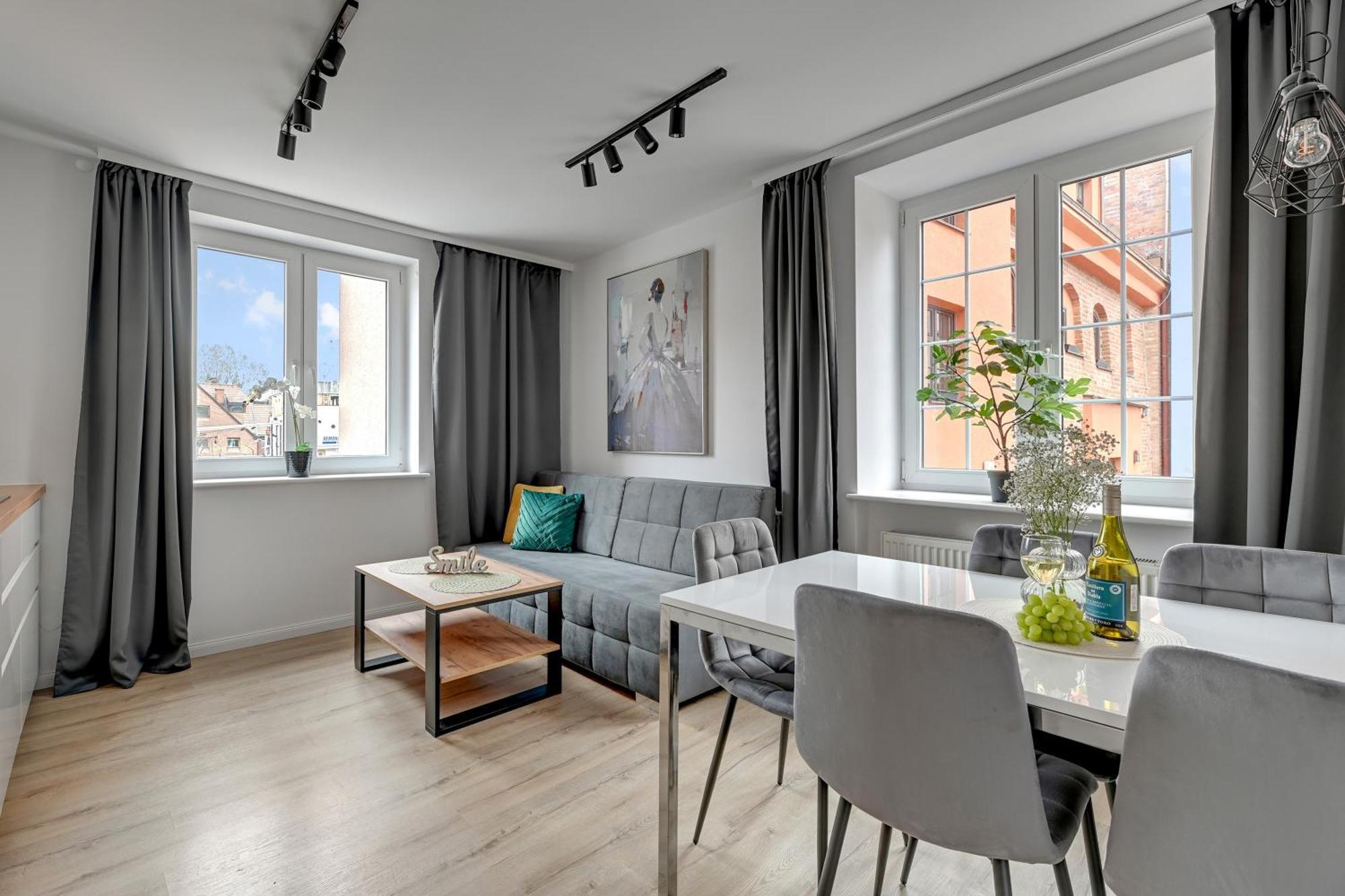 Magical River View By Downtown Apartments Gdansk Exterior photo